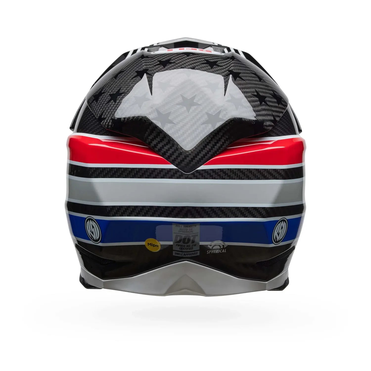 Bell Moto-10 Spherical RSD Glory ECE 22.06 White / Red / Blue