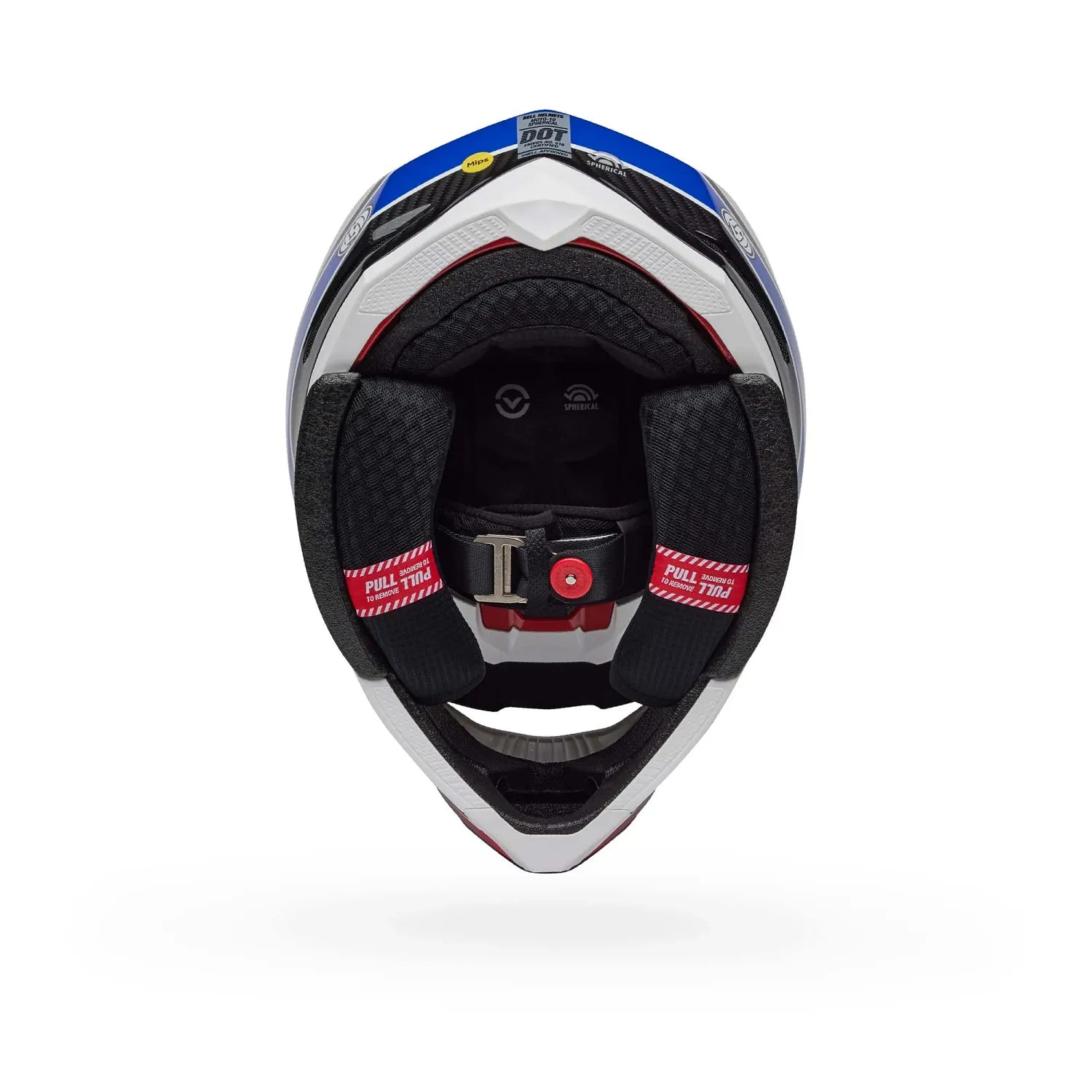 Bell Moto-10 Spherical RSD Glory ECE 22.06 White / Red / Blue