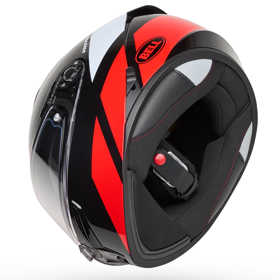 Bell Lithium MIPS Tech ECE 22.06 Red / Black - FREE UK Delivery, FREE 365 Day Returns | Moto Central