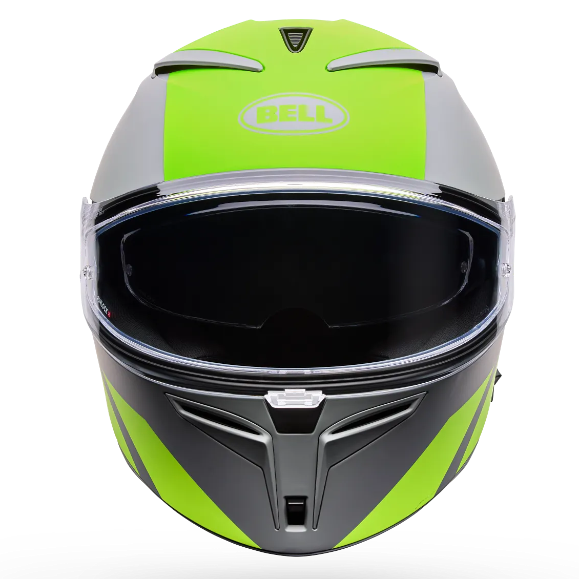 Bell Lithium MIPS Tech ECE 22.06 Yellow / Grey - FREE UK Delivery, FREE 365 Day Returns | Moto Central