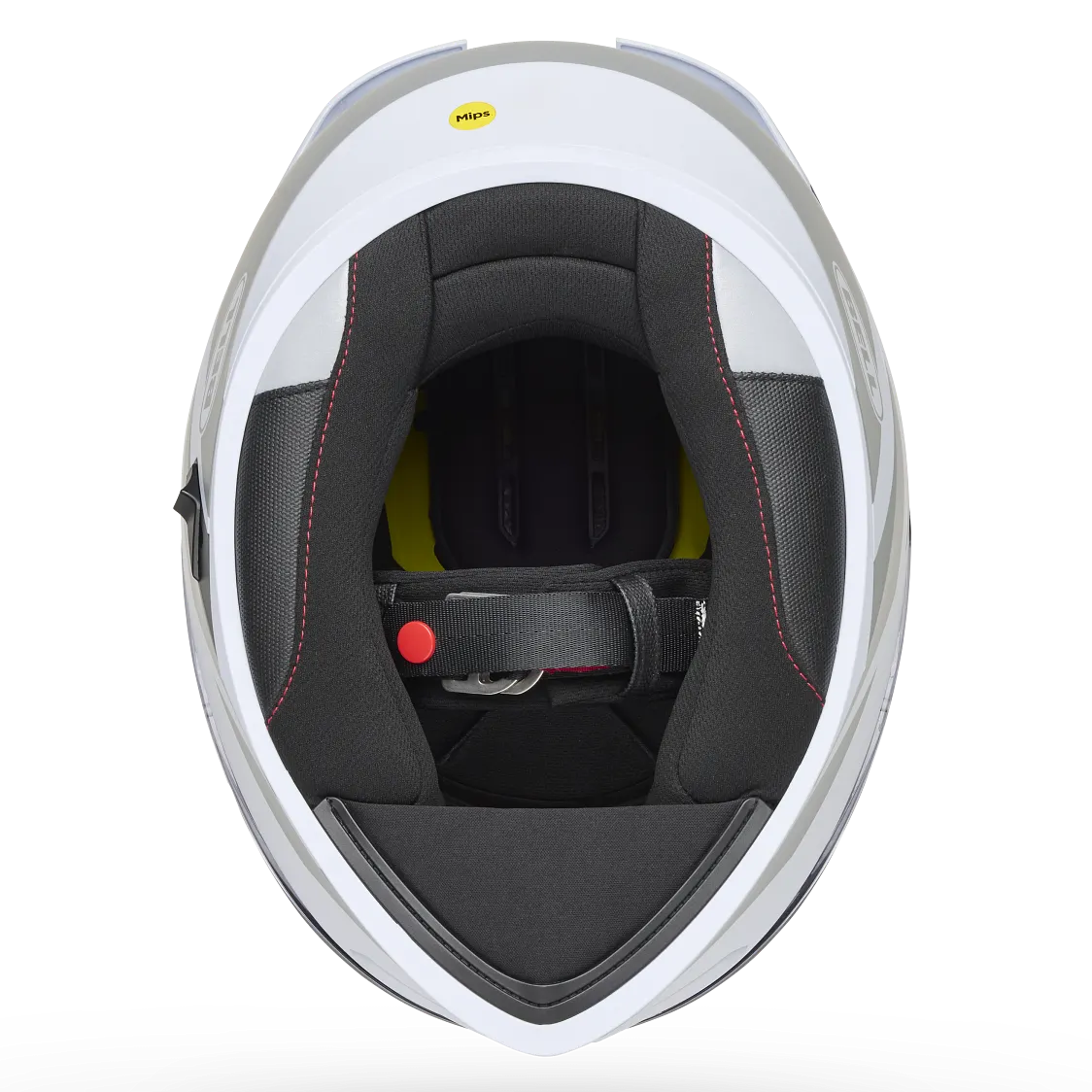 Bell Lithium MIPS Tech ECE 22.06 White / Grey - FREE UK Delivery, FREE 365 Day Returns | Moto Central