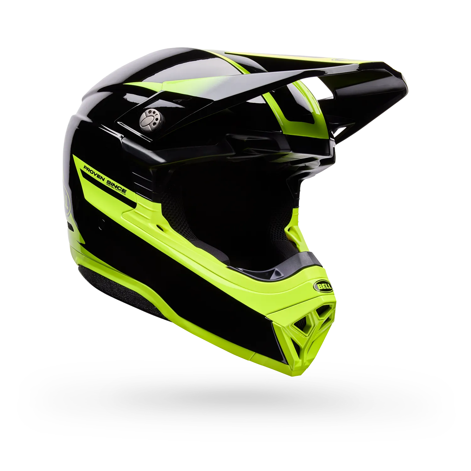 Bell Moto-10 MIPS Fade ECE 22.06 Black / Yellow - FREE UK Delivery, FREE 365 Day Returns | Moto Central