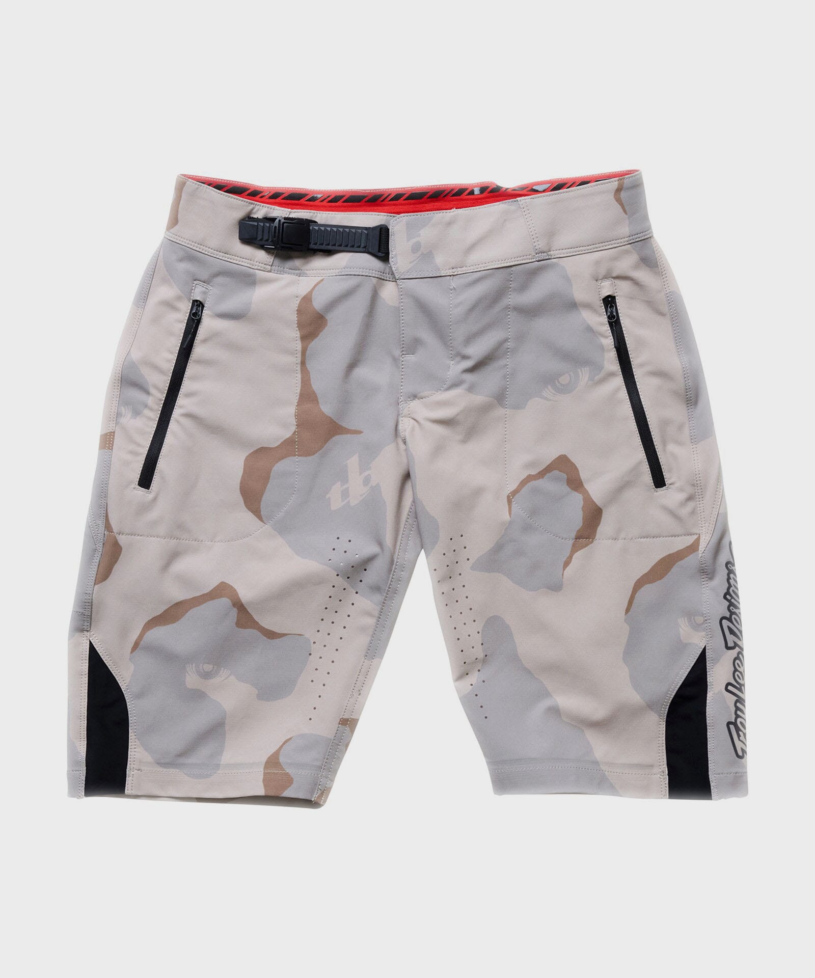 Troy Lee Designs Lilium Pro Ladies Cycle Shorts Shell Flow Camo Pumice - FREE UK Shipping, FREE 365 Day Returns | Moto Central
