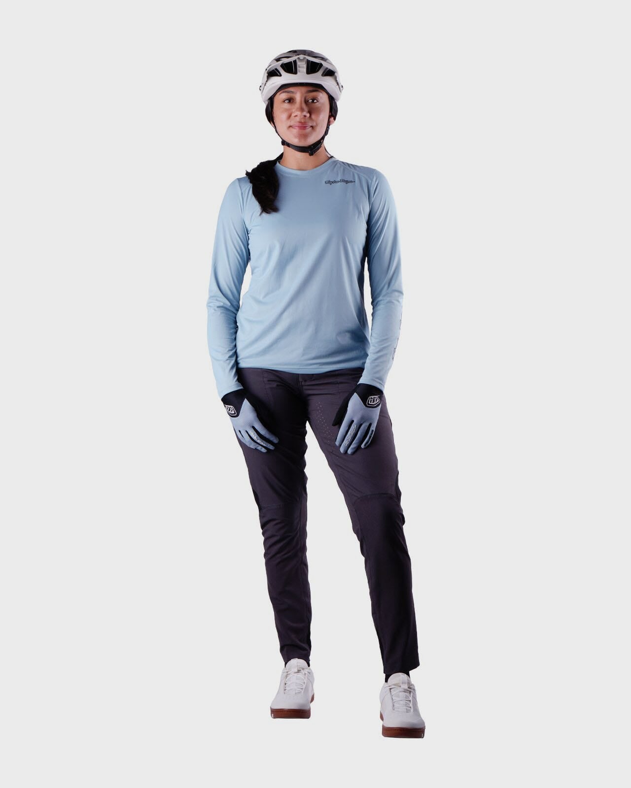 Troy Lee Designs Lilium Pro Ladies Cycle Trouser Mono Carbon - FREE UK Shipping, FREE 365 Day Returns | Moto Central
