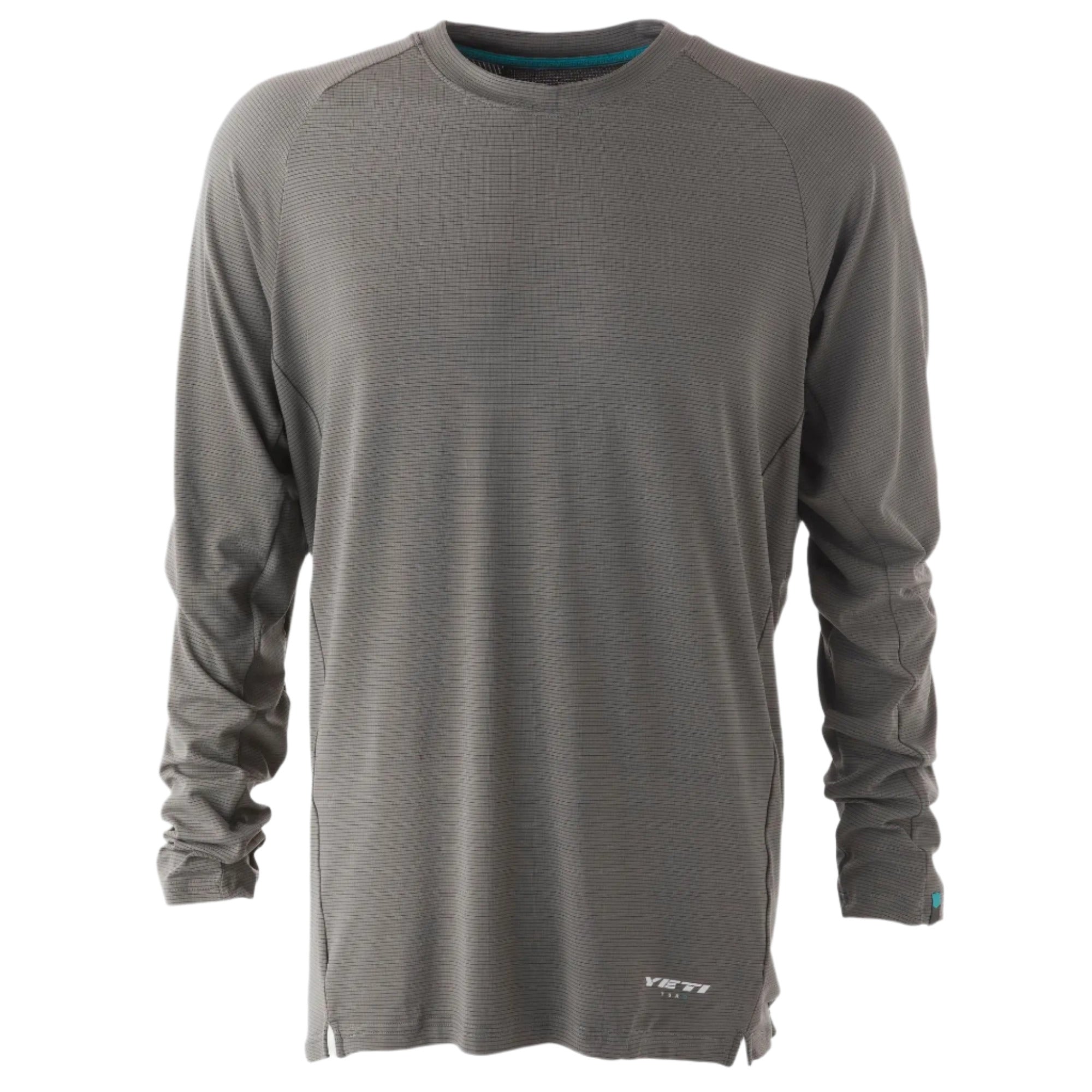 Yeti Turq Air Long Sleeves Cycle Jersey Gunmetal - FREE UK Shipping, FREE 365 Day Returns | Moto Central