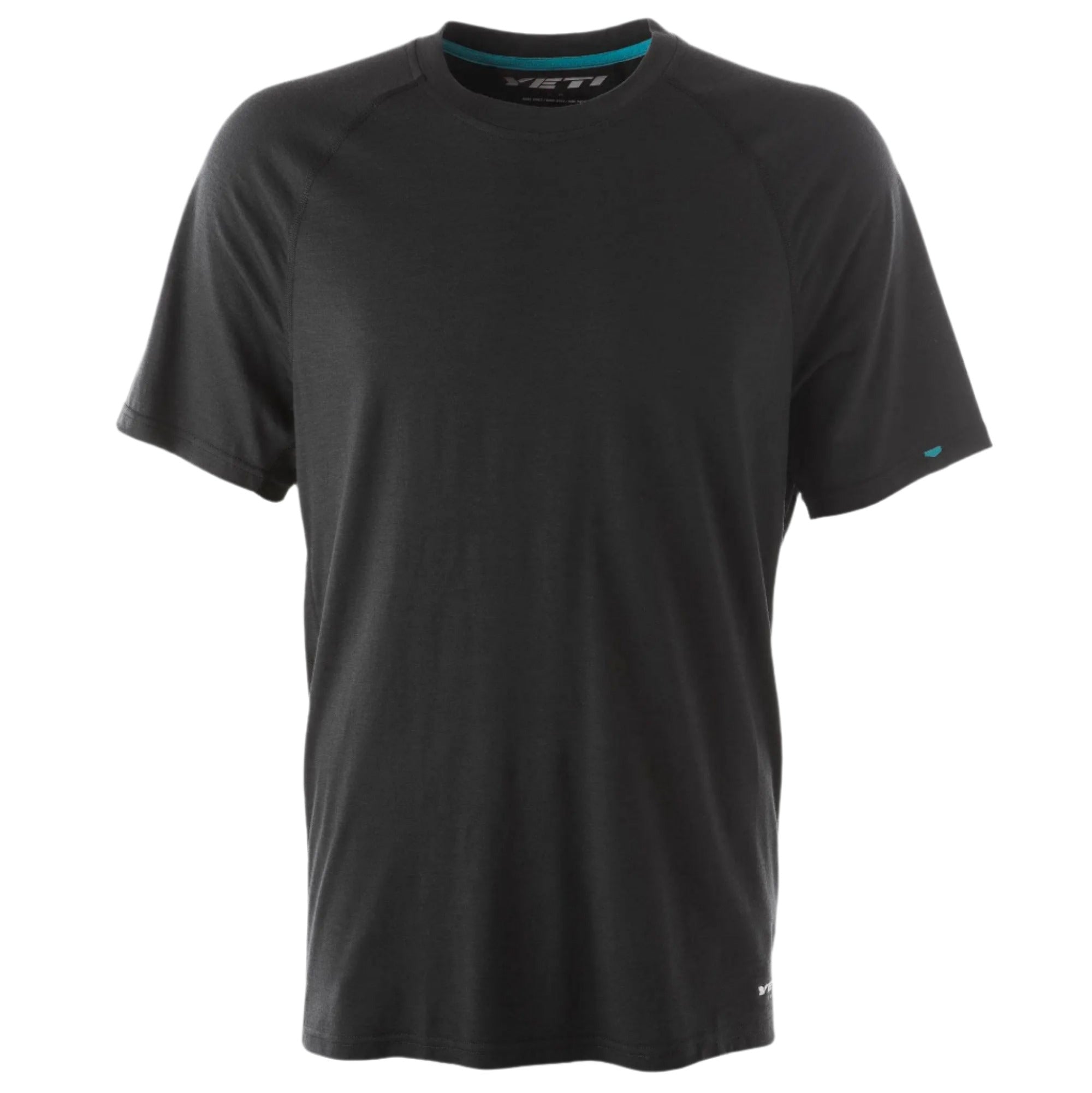 Yeti Turq Merino Short Sleeves Cycle Jersey Black - FREE UK Shipping, FREE 365 Day Returns | Moto Central
