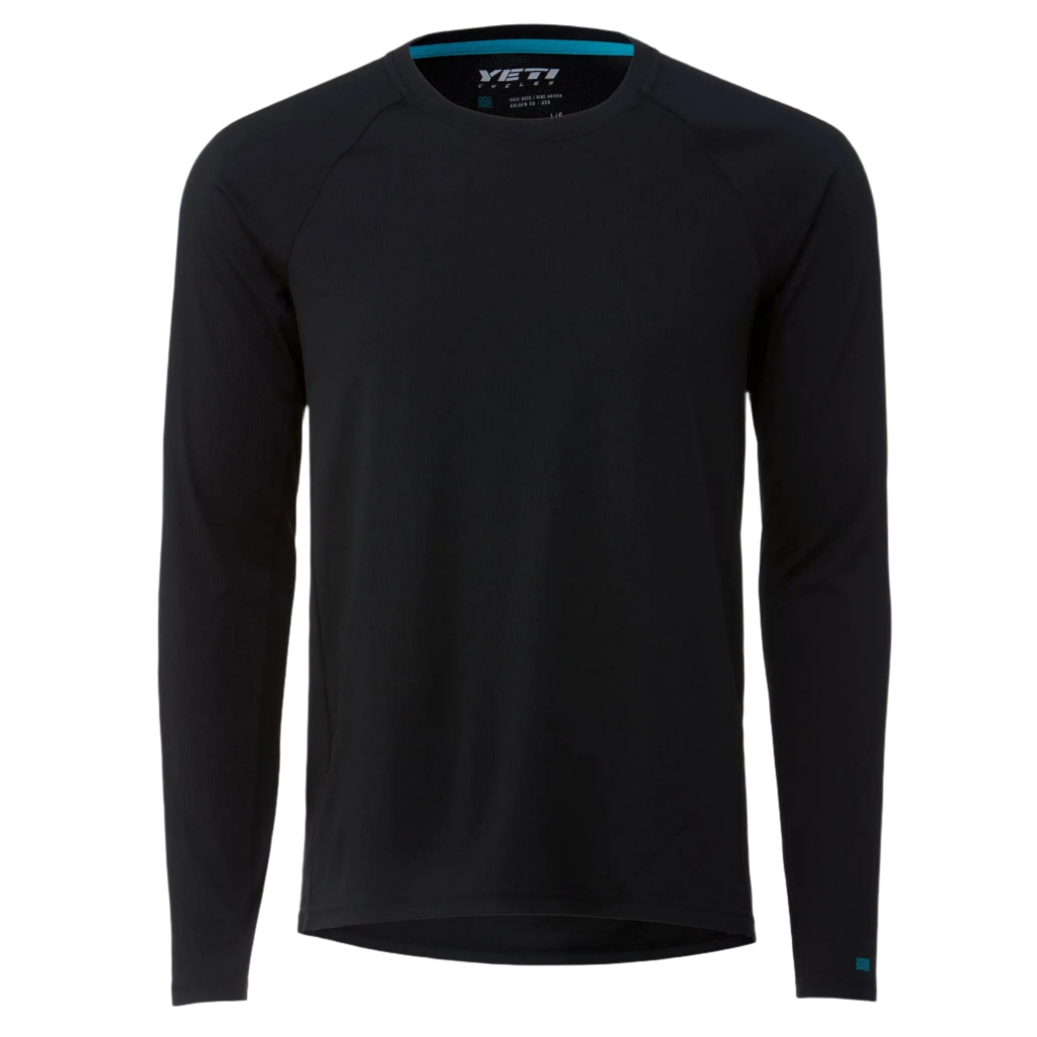 Yeti Tolland Long Sleeves Cycle Jersey Black - FREE UK Shipping, FREE 365 Day Returns | Moto Central