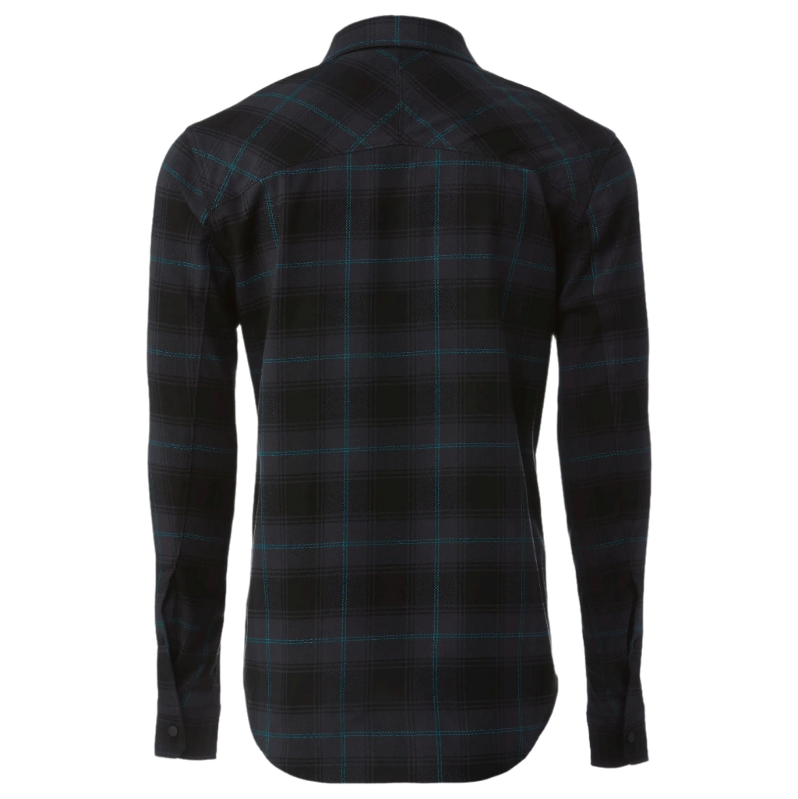 Yeti Stagecoach Flannel Cycle Shirt Black / Grey Plaid - FREE UK Shipping, FREE 365 Day Returns | Moto Central