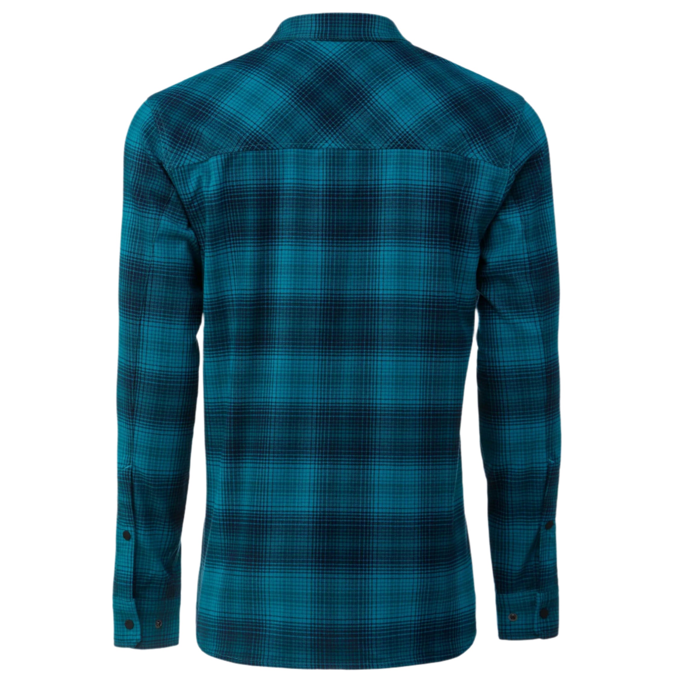 Yeti Stagecoach Flannel Cycle Shirt Turq Plaid - FREE UK Shipping, FREE 365 Day Returns | Moto Central