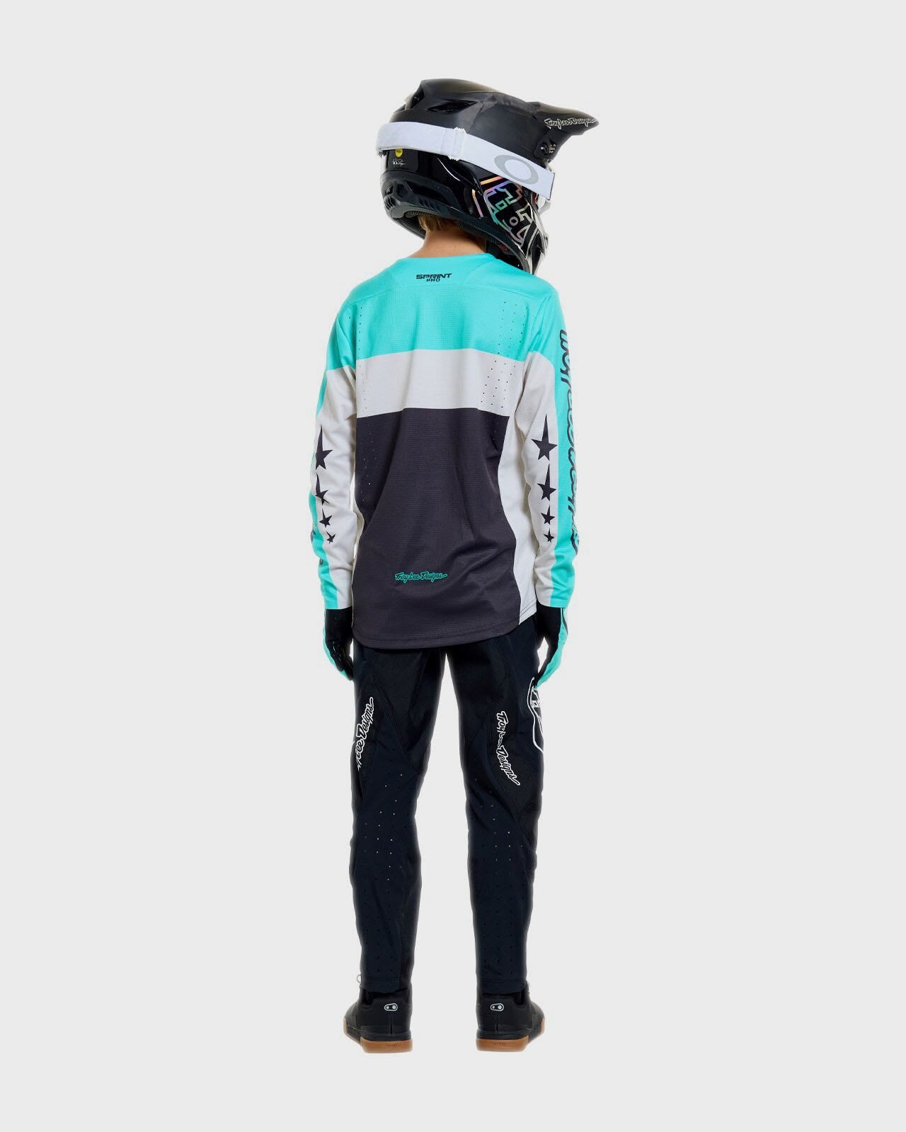 Troy Lee Designs Sprint Pro Youth Cycle Trouser Mono Black - FREE UK Shipping, FREE 365 Day Returns | Moto Central