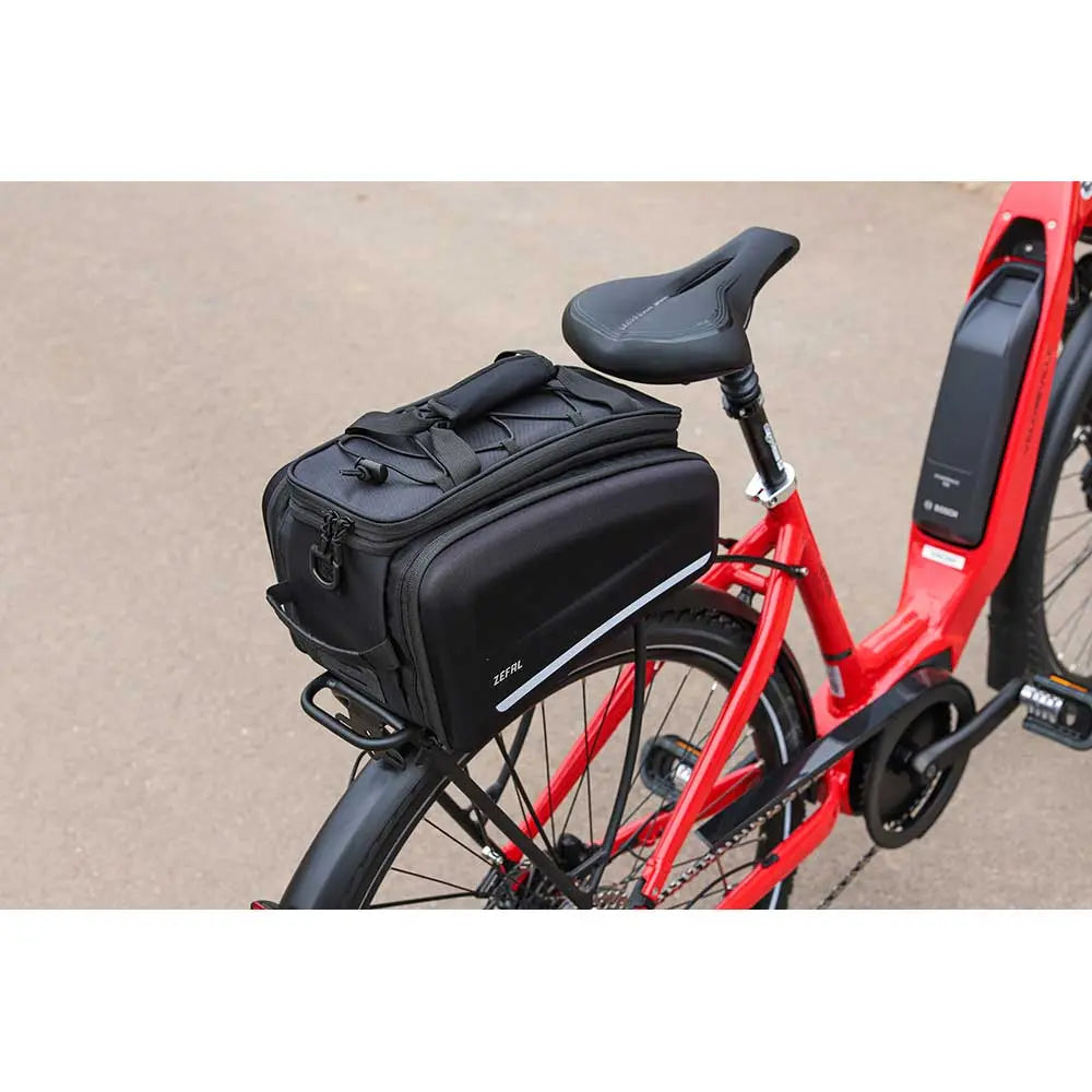Zefal Z Traveller 80 Rack Bag Black -32 L - FREE UK Shipping, FREE 365 Day Returns | Moto Central