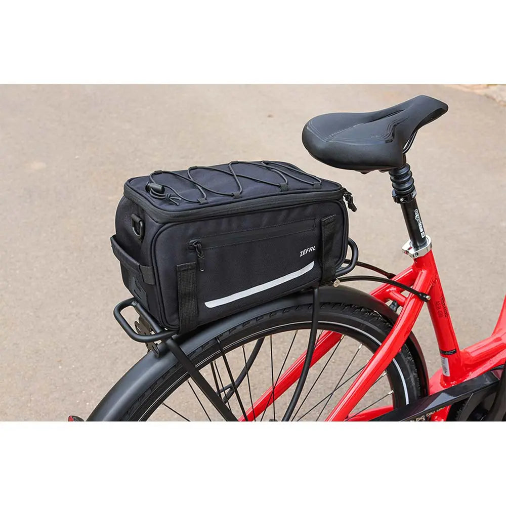 Zefal Z Traveller 40 Rack Bag - 9 Litre - FREE UK Shipping, FREE 365 Day Returns | Moto Central