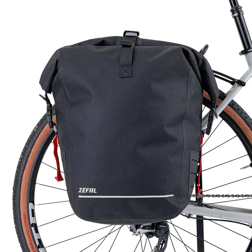 Zefal Z Traveller S20 Pannier Bag - 20 L - FREE UK Shipping, FREE 365 Day Returns | Moto Central