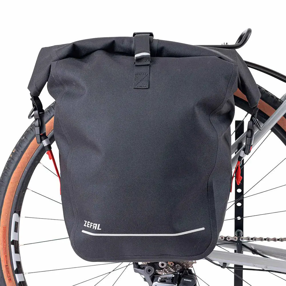 Zefal Z Traveller S30 Pannier Bag - 30 L - FREE UK Shipping, FREE 365 Day Returns | Moto Central