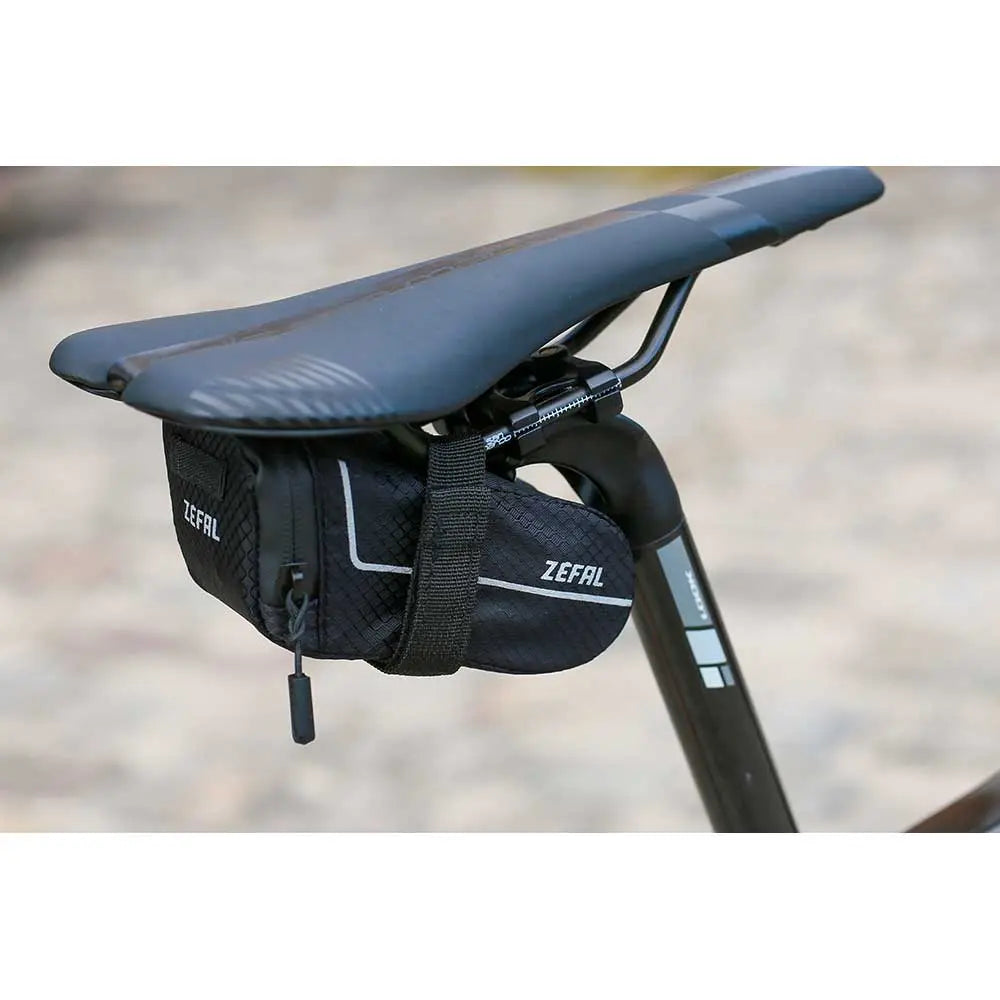 Zefal Z Light Saddle Packs Black - FREE UK Shipping, FREE 365 Day Returns | Moto Central