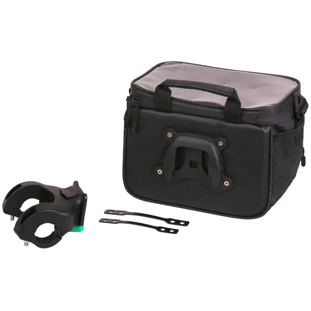 Zefal Handlebar Bag Black - 7 L - FREE UK Shipping, FREE 365 Day Returns | Moto Central