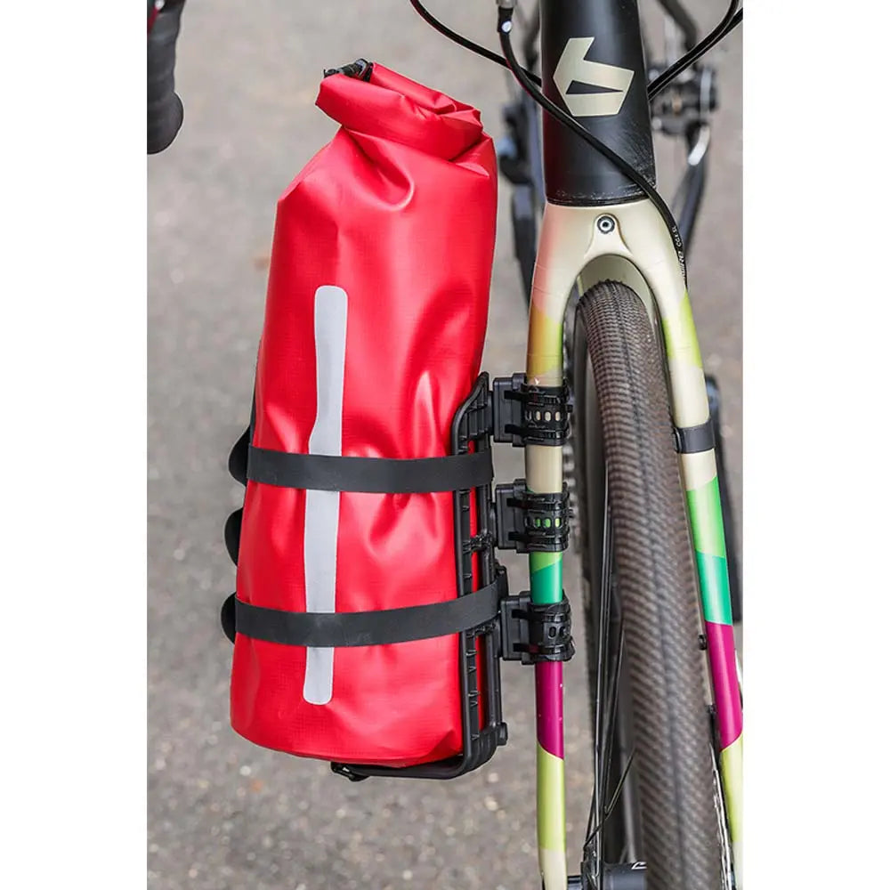 Zefal Z Adventure Fork Pack Front Bag & Holder Red - FREE UK Shipping, FREE 365 Day Returns | Moto Central