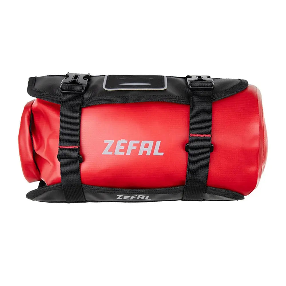 Zefal Z Adventure F5 Handlebar Bag Red - FREE UK Shipping, FREE 365 Day Returns | Moto Central