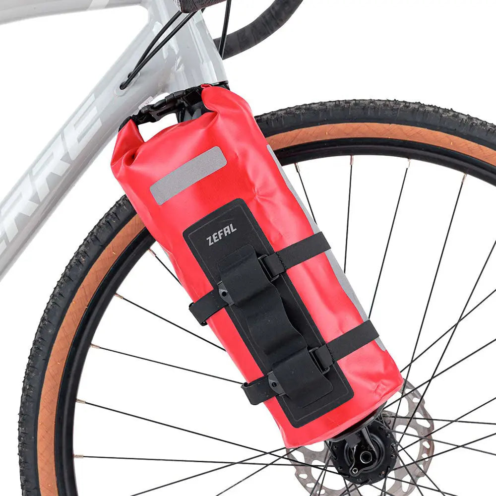 Zefal Z Adventure Dry Bag Red - 4 L - FREE UK Shipping, FREE 365 Day Returns | Moto Central