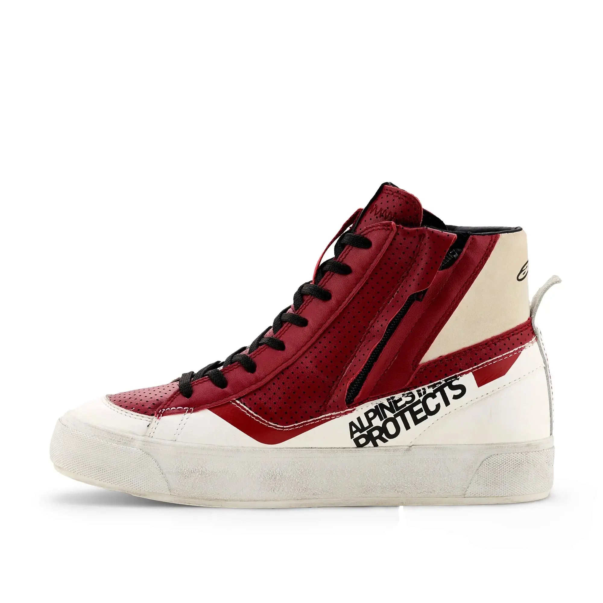 Alpinestars Stella Stated Flair Ladies Shoes White / Rio Red FREE UK Delivery, FREE 365 Day Returns | Moto Central