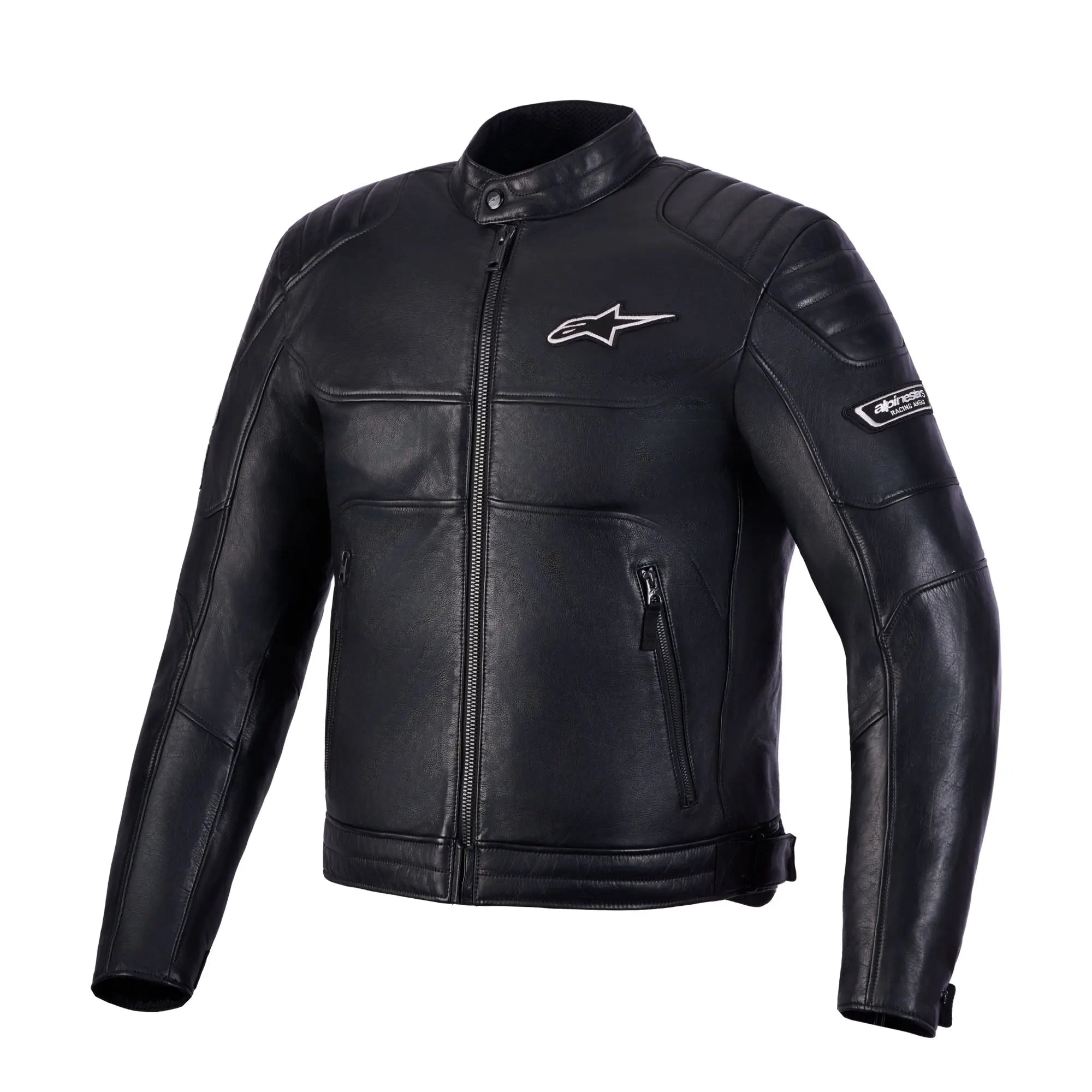 Alpinestars Revern Leather Jacket Black FREE Delivery, 365 Day Returns