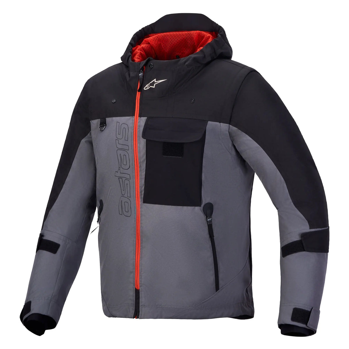 Alpinestars Morfex Parka Waterproof Textile Jacket Lunar Grey / Black FREE UK Delivery, FREE 365 Day Returns | Moto Central