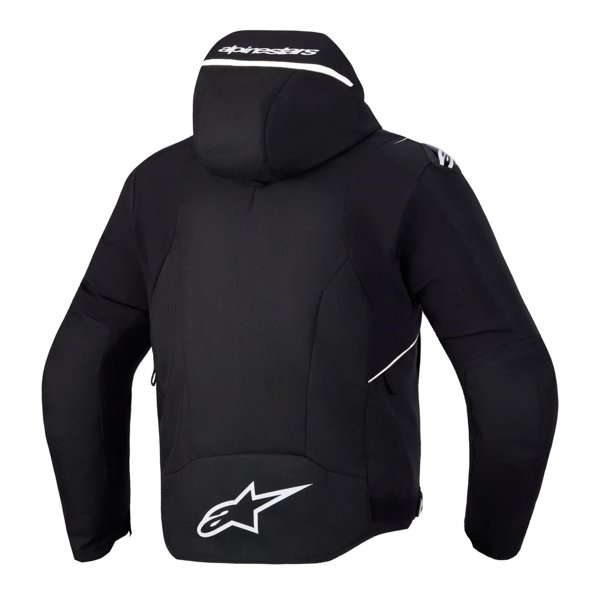 Alpinestars Zaca V2 Waterproof Textile Jacket Black / White FREE UK Delivery, FREE 365 Day Returns | Moto Central