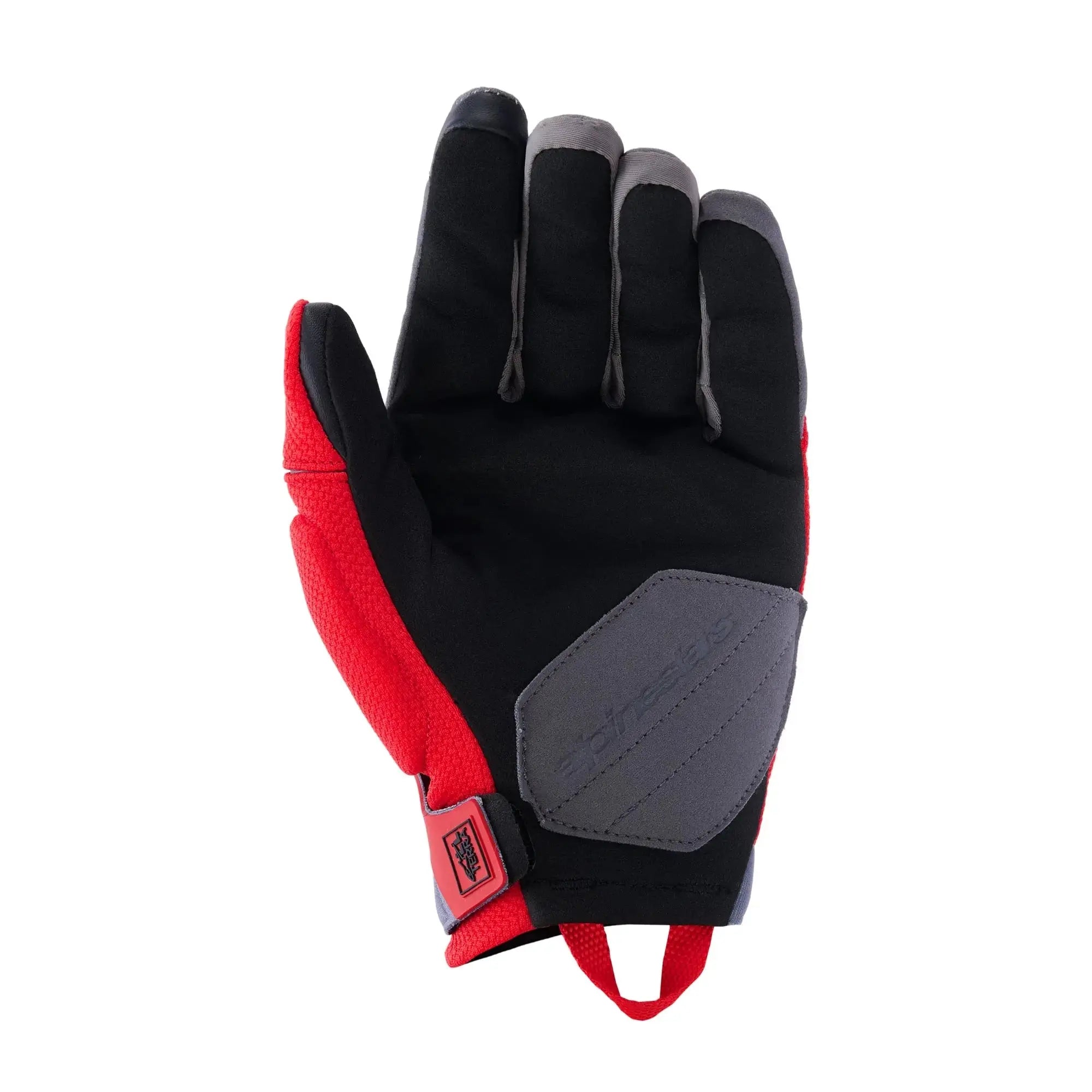 Alpinestars Durack Textile Gloves Bright Red / Mid Grey FREE UK Delivery, FREE 365 Day Returns | Moto Central