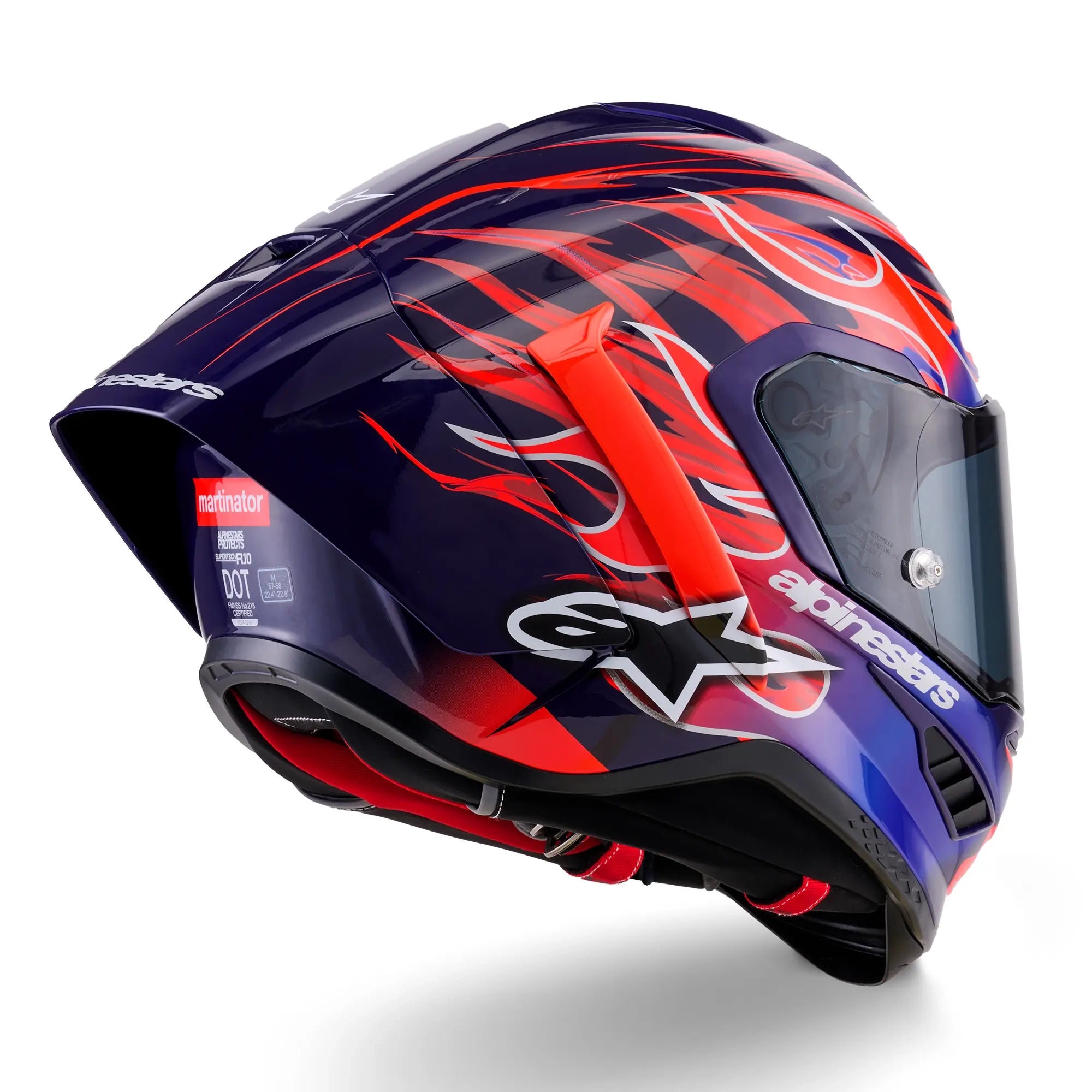Alpinestars Supertech R10 Flyte Glossy Purple / Red