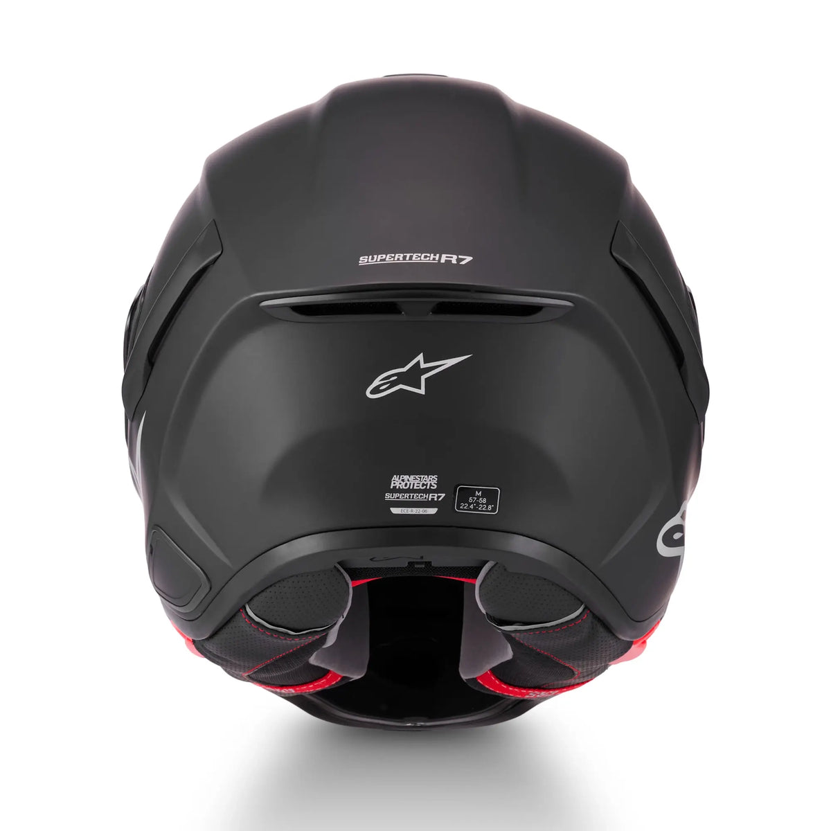 Alpinestars S-R7 Solid Matt Black FREE UK Delivery, FREE 365 Day Returns | Moto Central