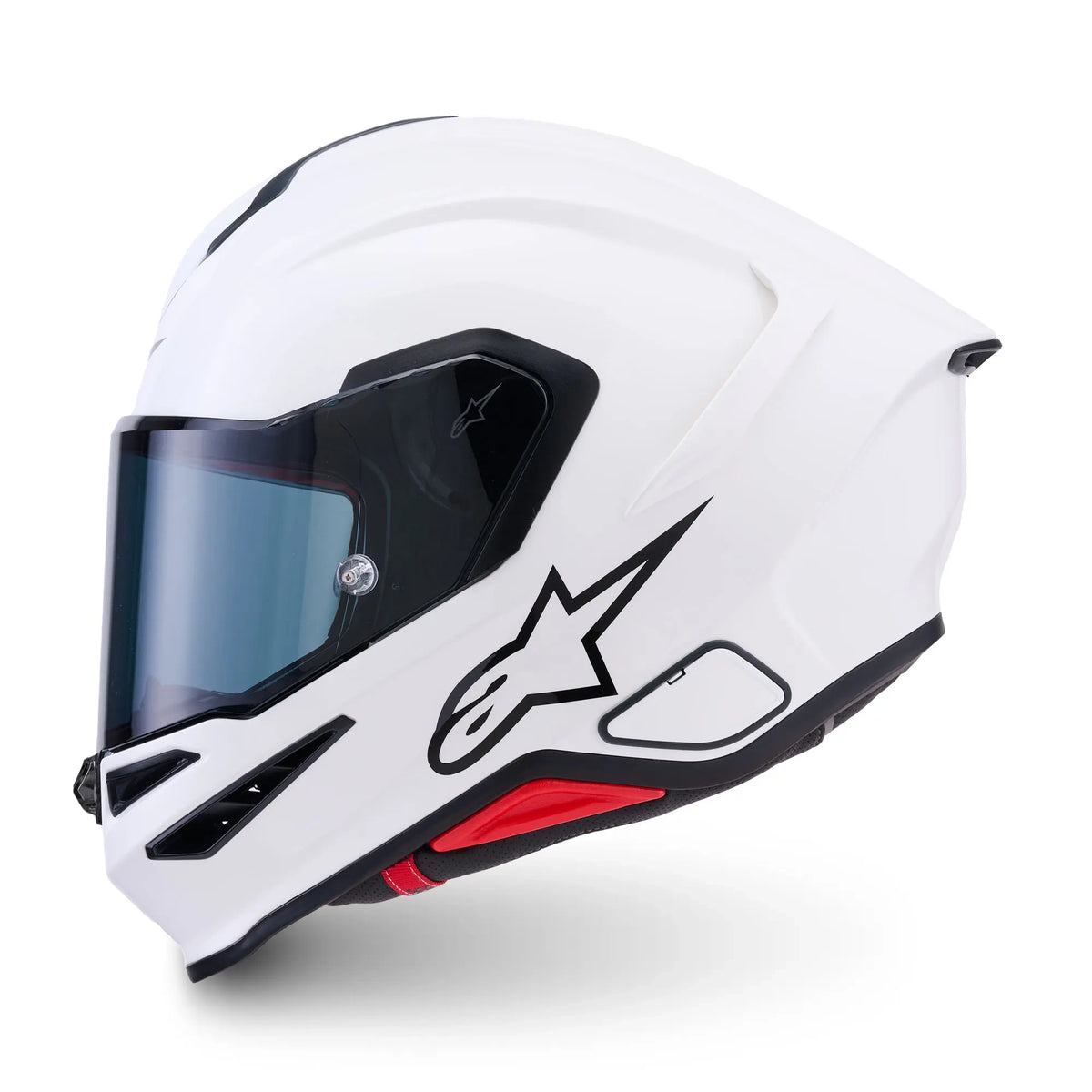 Alpinestars S-R7 Solid Gloss White FREE UK Delivery, FREE 365 Day Returns | Moto Central