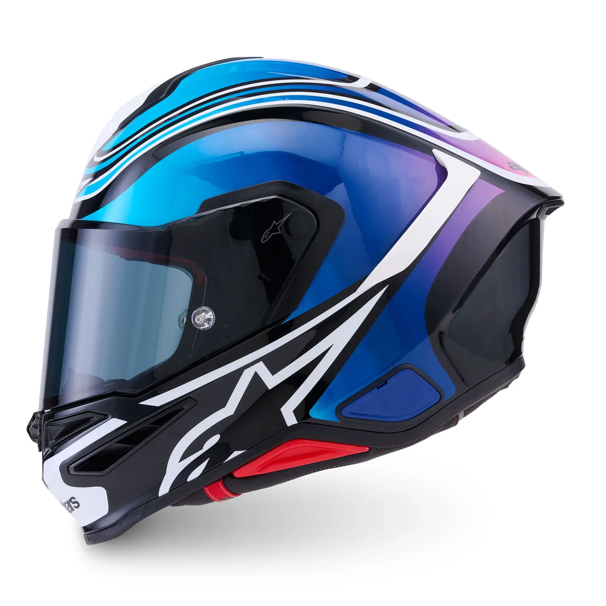 Alpinestars S-R7 Zeal Black / Pink / Fluo White FREE UK Delivery, FREE 365 Day Returns | Moto Central