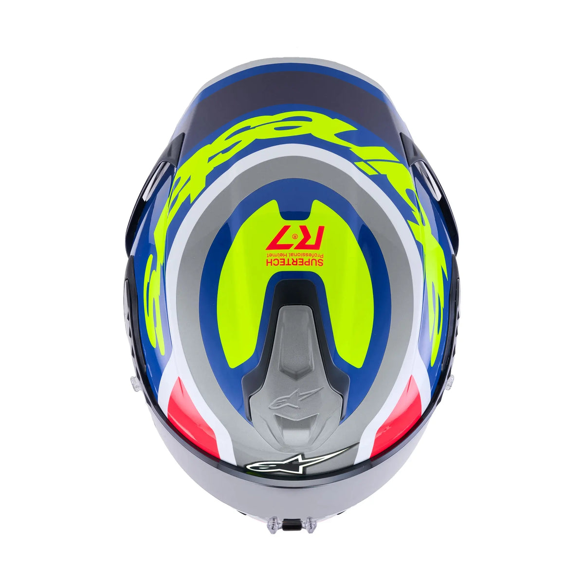 Alpinestars S-R7 Lumen Silver / Black / Pink / Fluo Yellow FREE UK Delivery, FREE 365 Day Returns | Moto Central