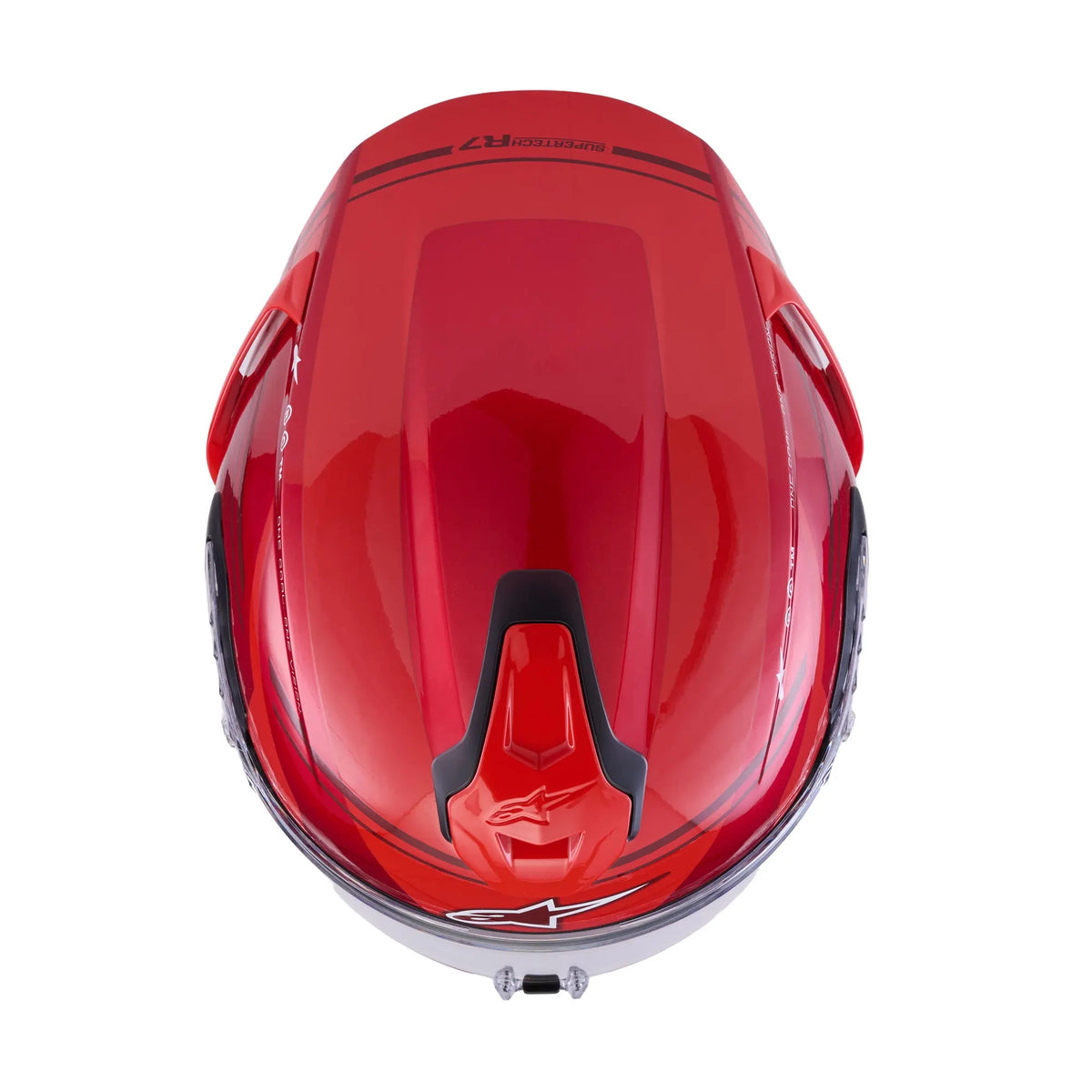 Alpinestars S-R7 A-Core Gloss Red / White FREE UK Delivery, FREE 365 Day Returns | Moto Central