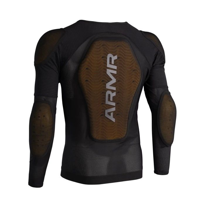 ARMR Armoured Base Layer T-Shirt Black FREE UK Delivery, FREE 365 Day Returns | Moto Central