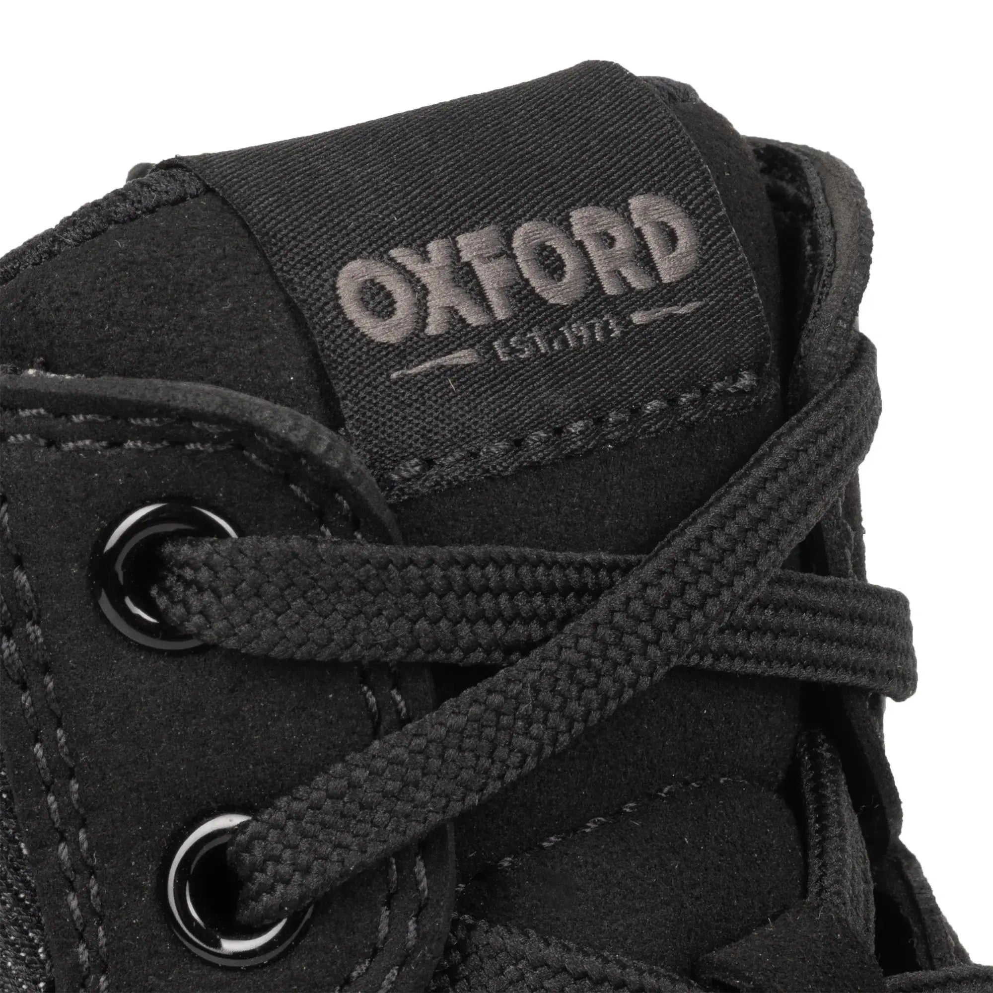 Oxford Heist Dry2Dry Denim Boots Black FREE UK Delivery, FREE 365 Day Returns | Moto Central