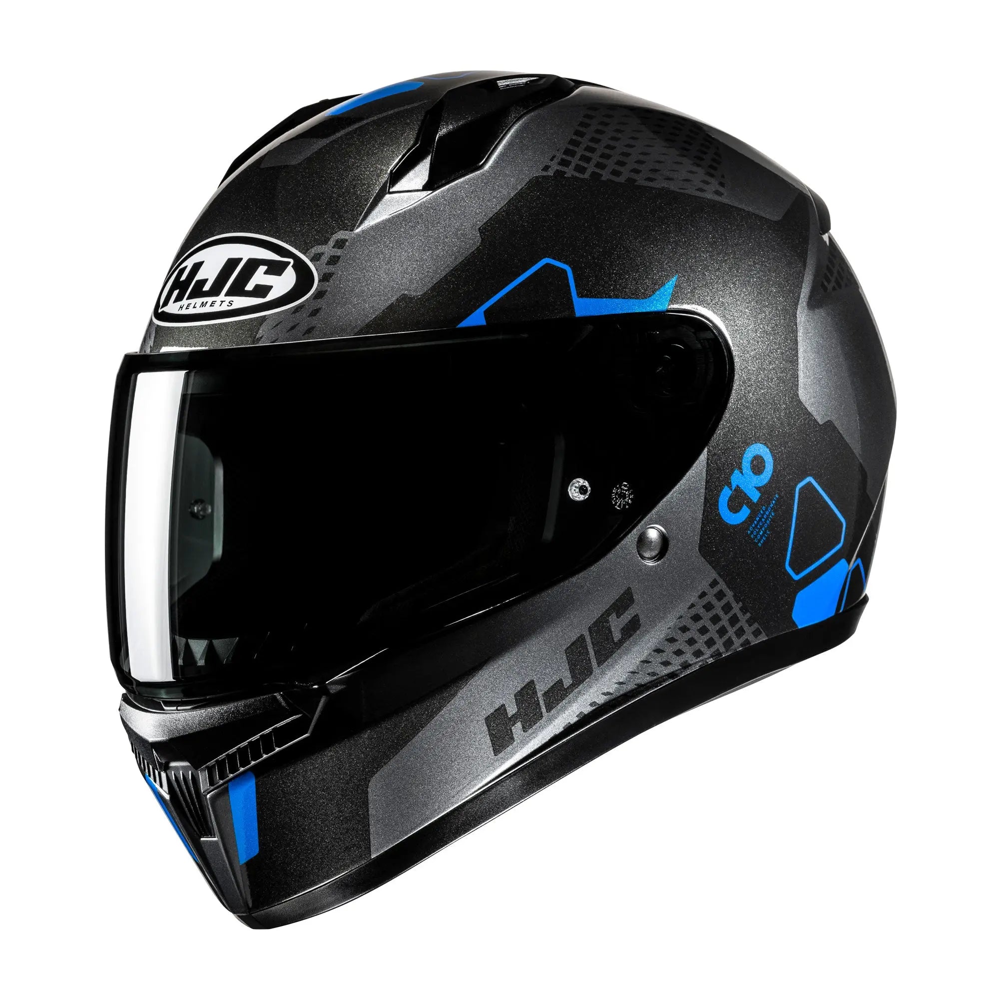 HJC C10 Aspa MC2 Blue  - FREE UK Shipping, FREE 365 Day Returns | Moto Central