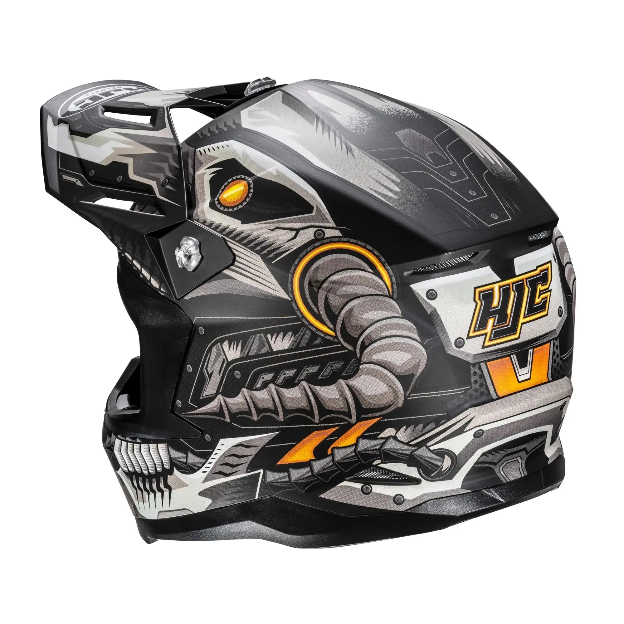 HJC C50 Mecha Beast MC5SF Black FREE UK Delivery, FREE 365 Day Returns | Moto Central