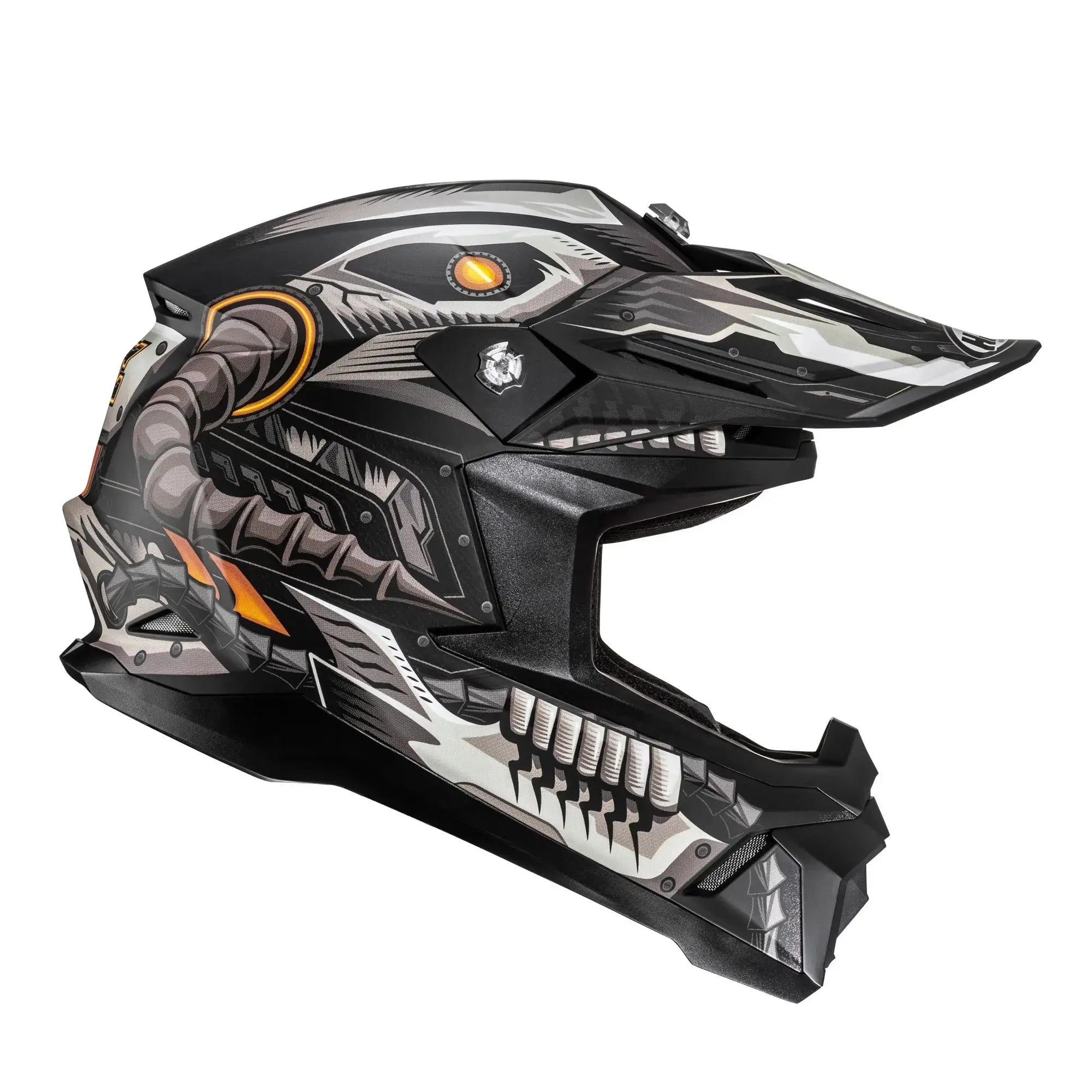 HJC C50 Mecha Beast MC5SF Black FREE UK Delivery, FREE 365 Day Returns | Moto Central