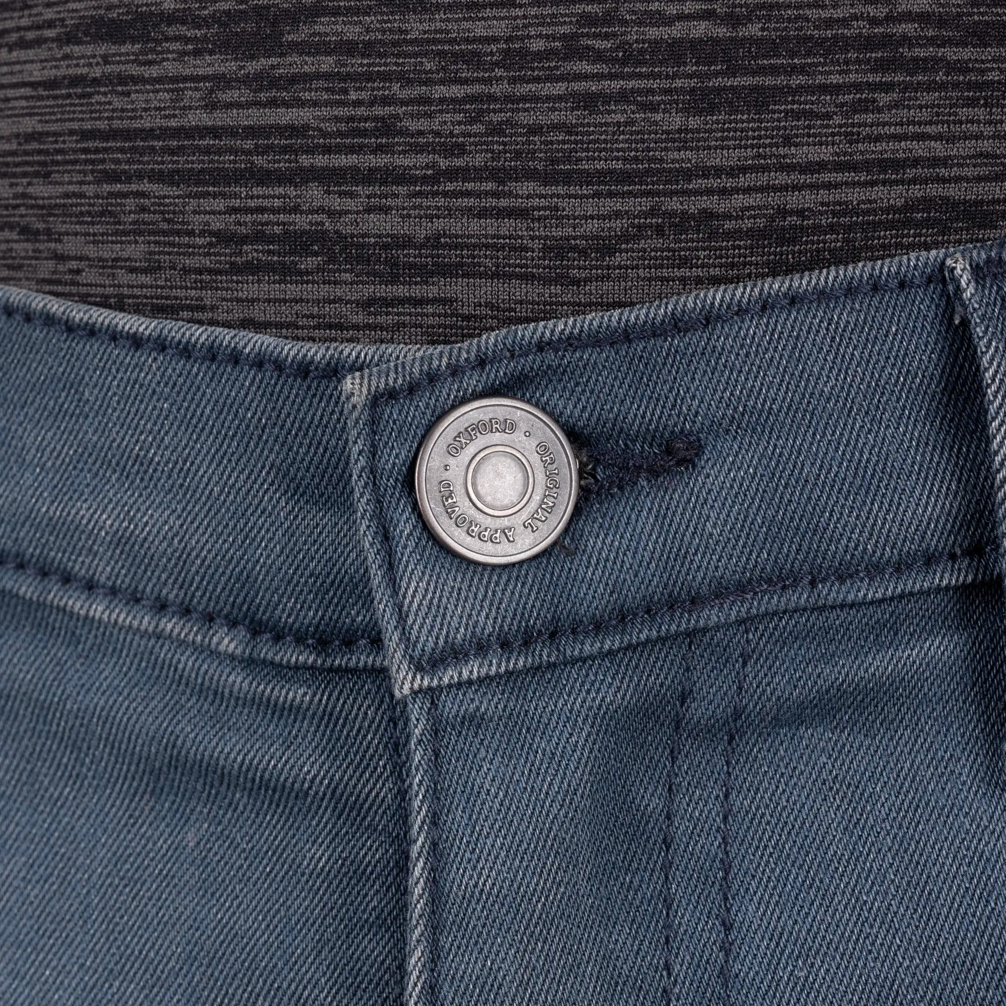 Oxford Original Approved Super Stretch Slim Fit Jeans Petrol Blue
