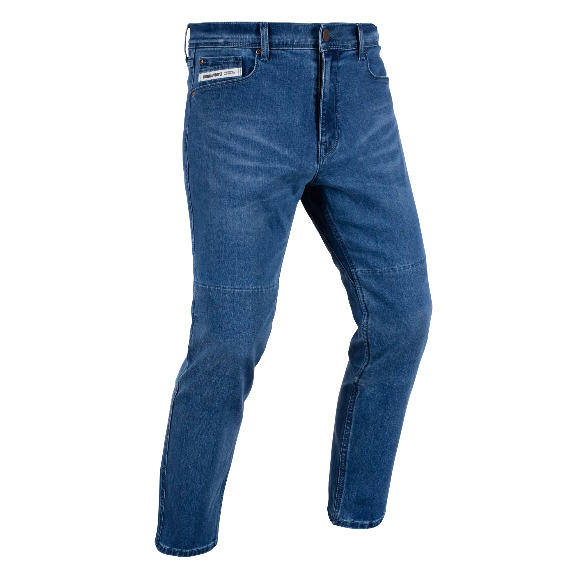 Oxford Original Approved Tailor AA Slim Jeans Mid Blue