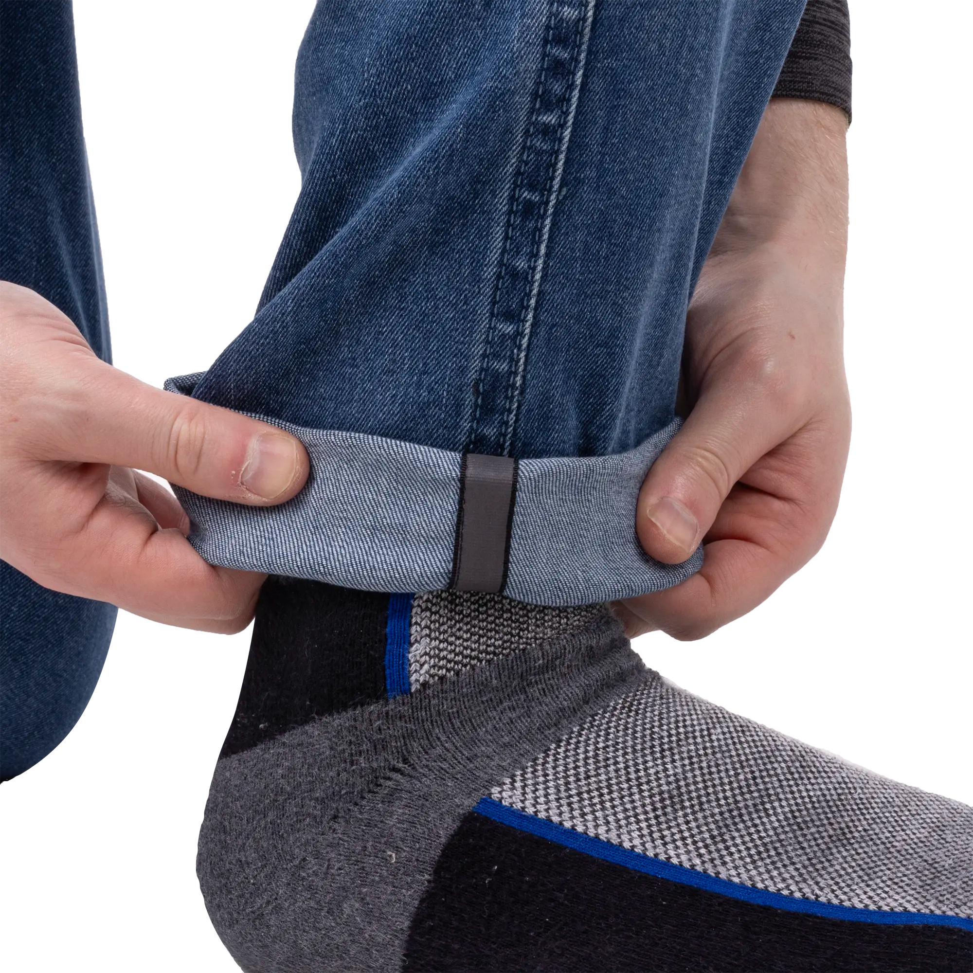 Oxford Original Approved Tailor AA Slim Jeans Mid Blue