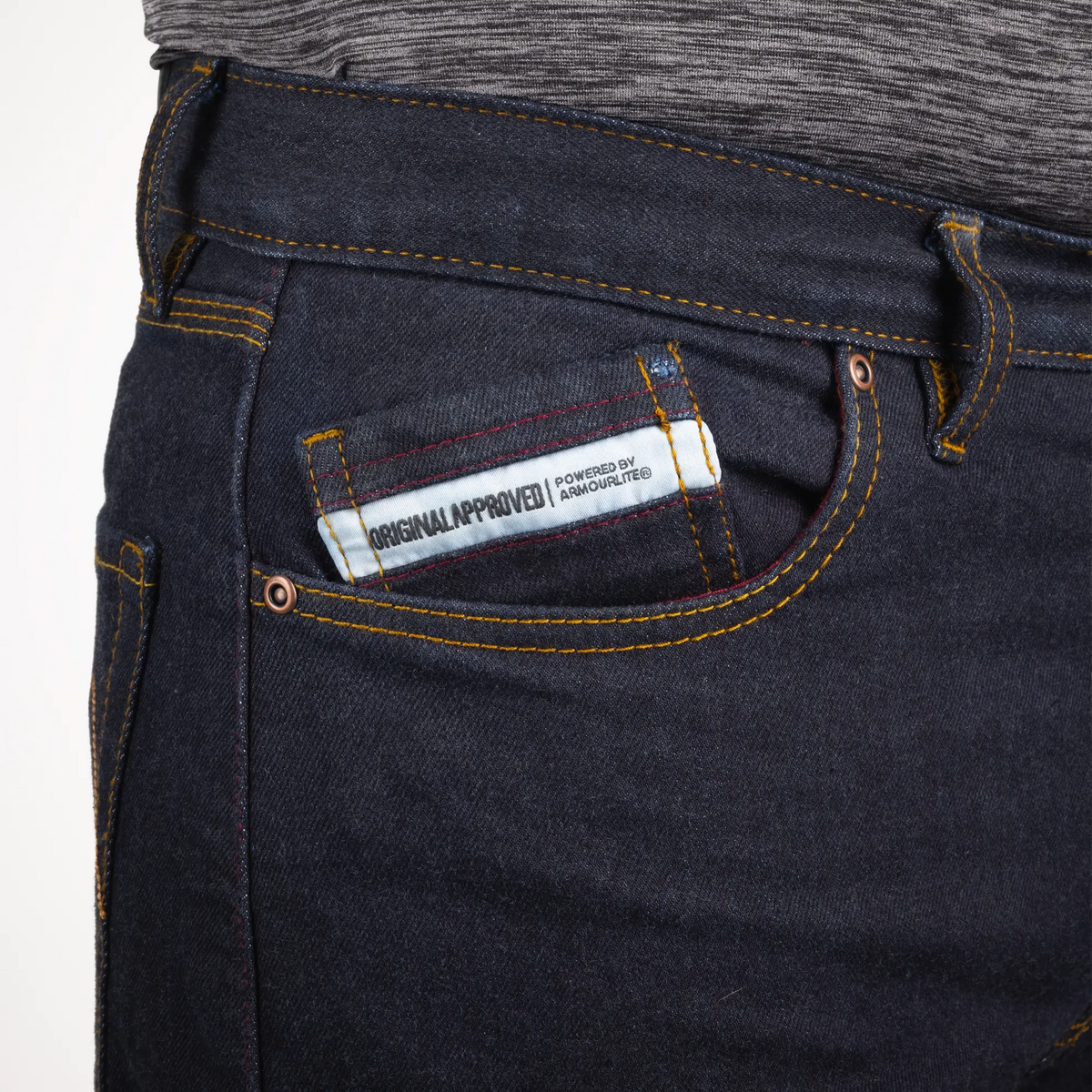 Oxford Original Approved Mercer AAA Jeans Dark Indigo FREE UK Delivery, FREE 365 Day Returns | Moto Central