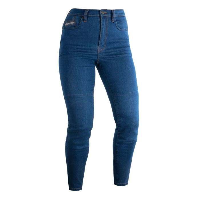 Oxford Original Approved AA Super Stretch Ladies Jeans Mid Blue FREE UK Delivery, FREE 365 Day Returns | Moto Central