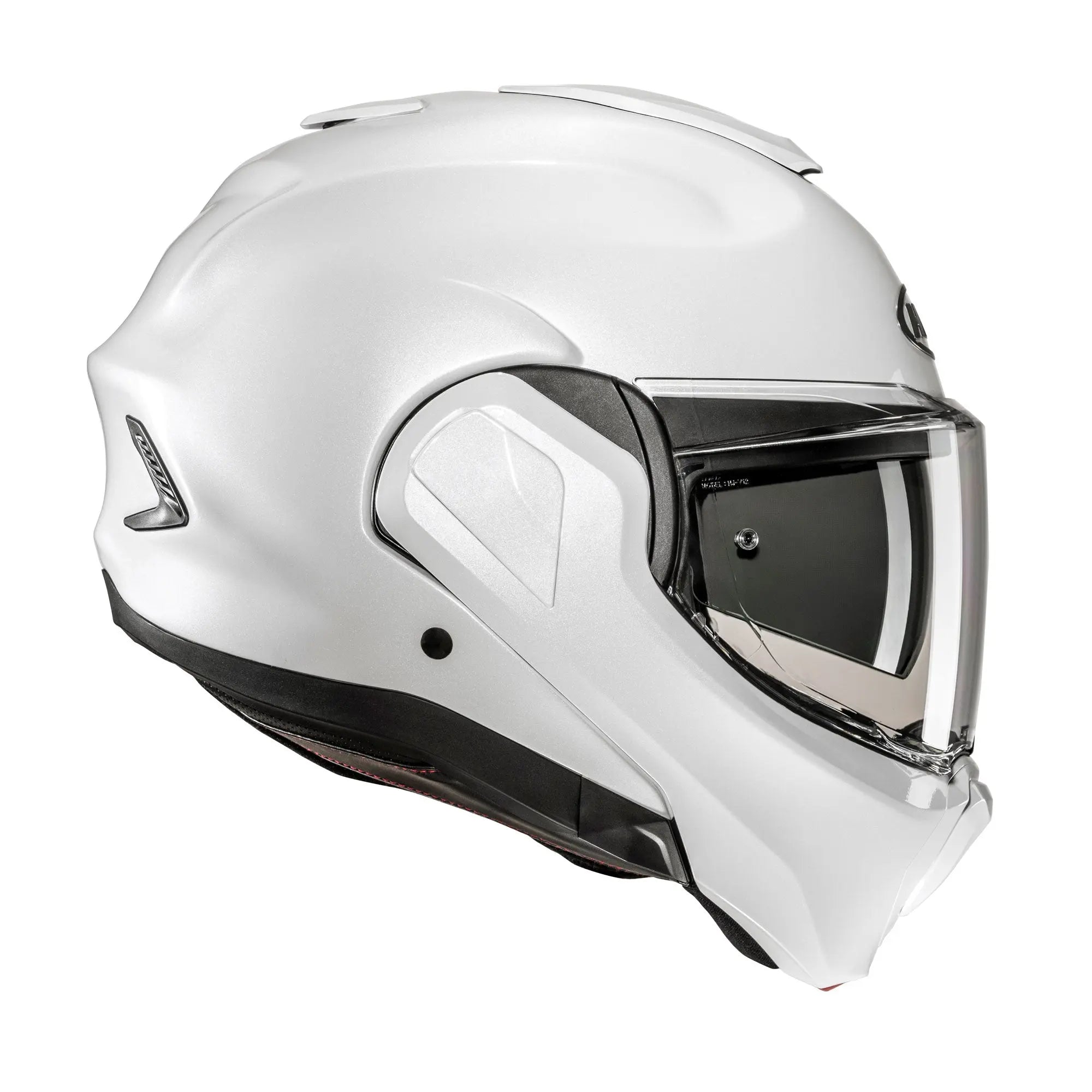 HJC F100 Pearl White - FREE UK Shipping, FREE 365 Day Returns | Moto Central