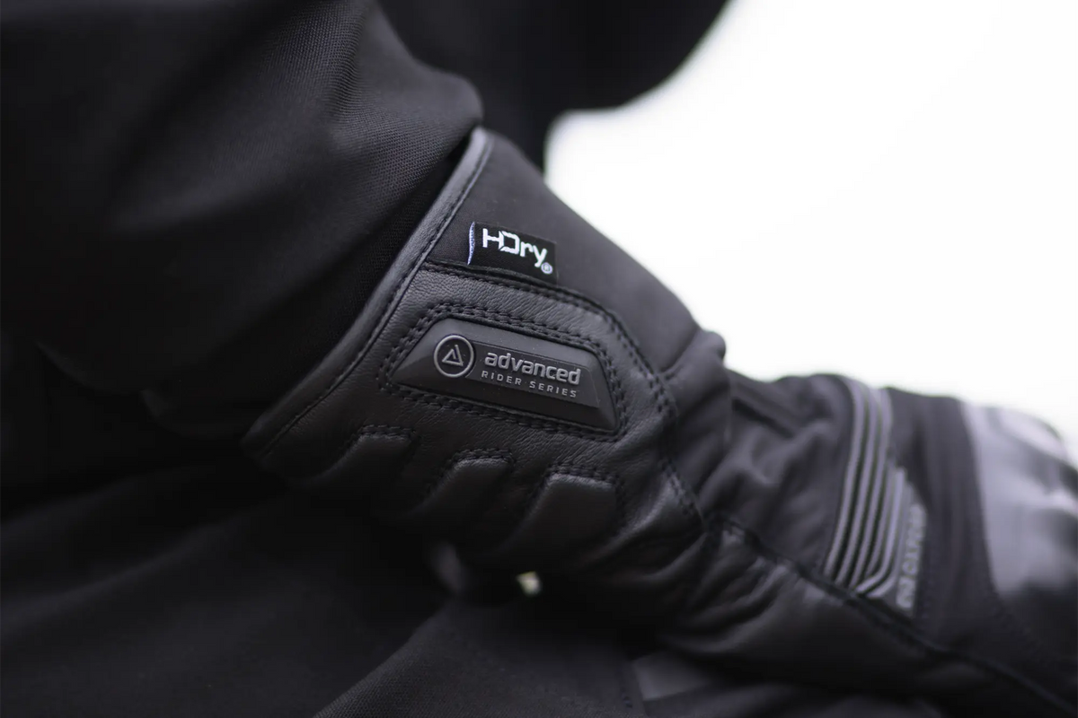 Oxford Mondial 2.0 Dry2Dry Laminate Textile Gloves Tech Black FREE UK Delivery, FREE 365 Day Returns | Moto Central