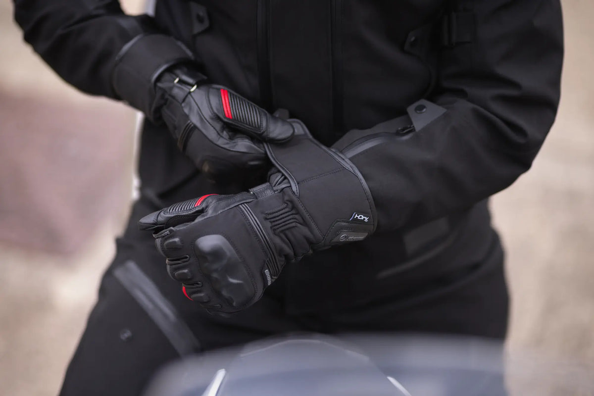 Oxford Mondial 2.0 Dry2Dry Laminate Textile Gloves Tech Black FREE UK Delivery, FREE 365 Day Returns | Moto Central