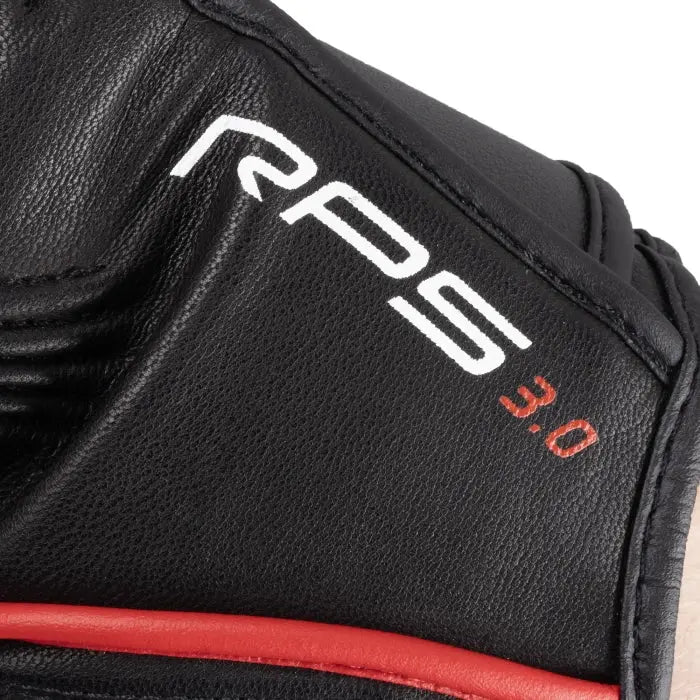 Oxford RP-5 3.0 Leather Gloves Black / White / Red FREE UK Delivery, FREE 365 Day Returns | Moto Central