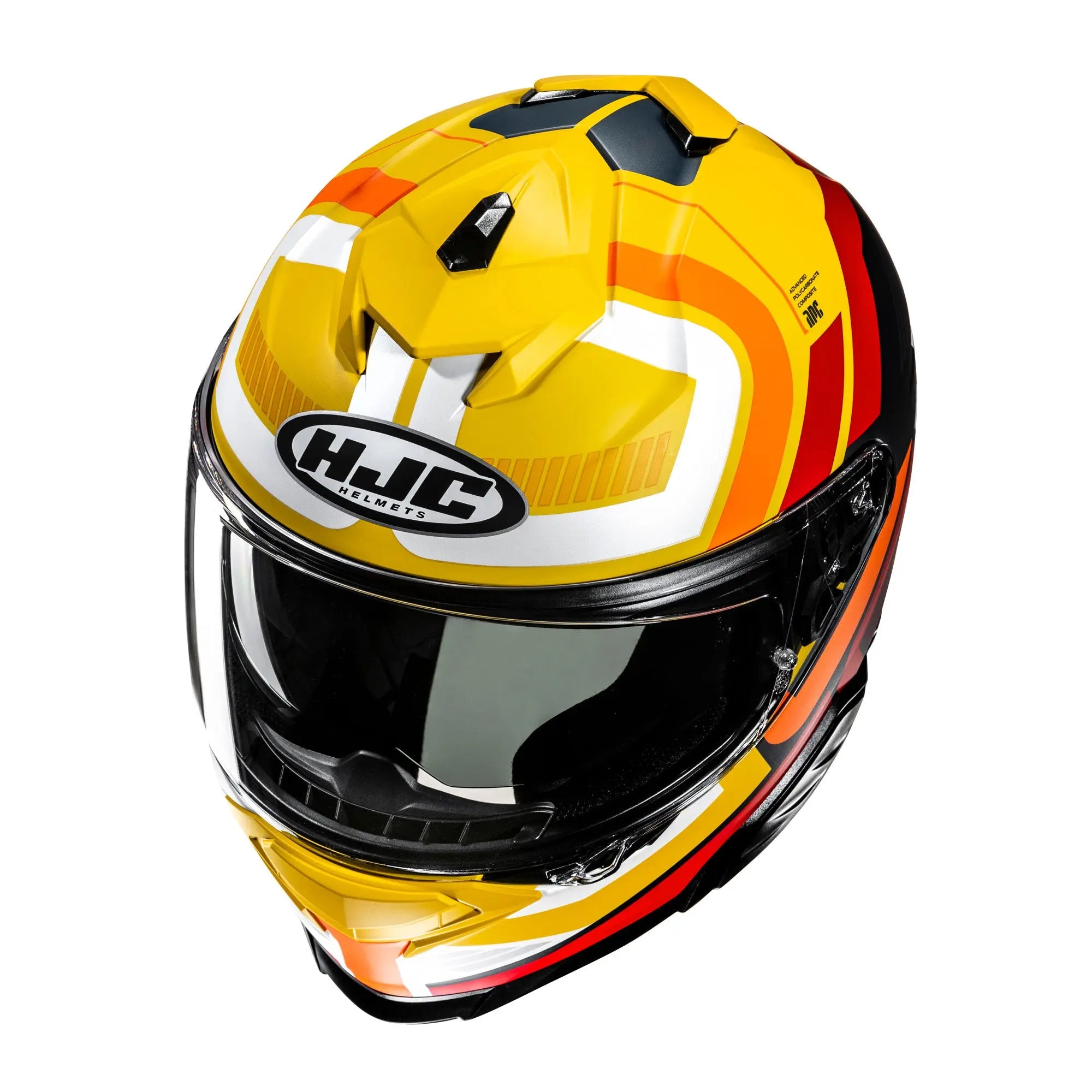 HJC i71 Viz MC3SF Yellow - FREE UK Shipping, FREE 365 Day Returns | Moto Central