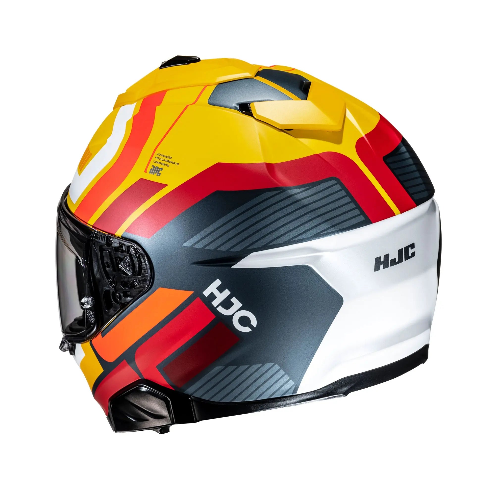 HJC i71 Viz MC3SF Yellow - FREE UK Shipping, FREE 365 Day Returns | Moto Central